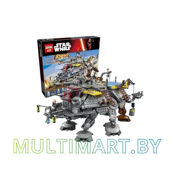 Конструктор Lepin 05032 Шагающий штурмовой вездеход AT-TE (1022 детали) картинка 2